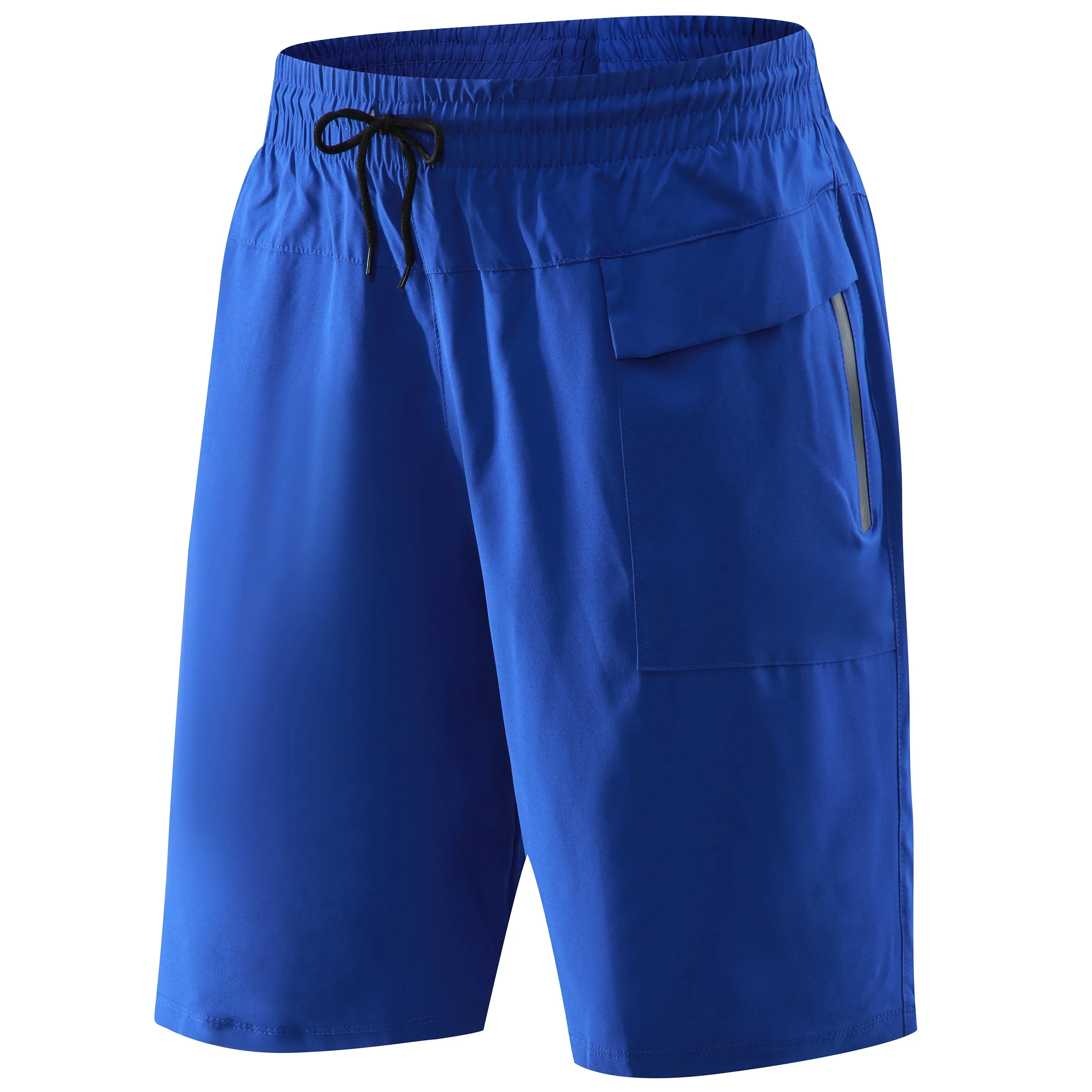 PEPEPEACOCK Men's Athletic Running Shorts with Pockets and Zip Front Pocket