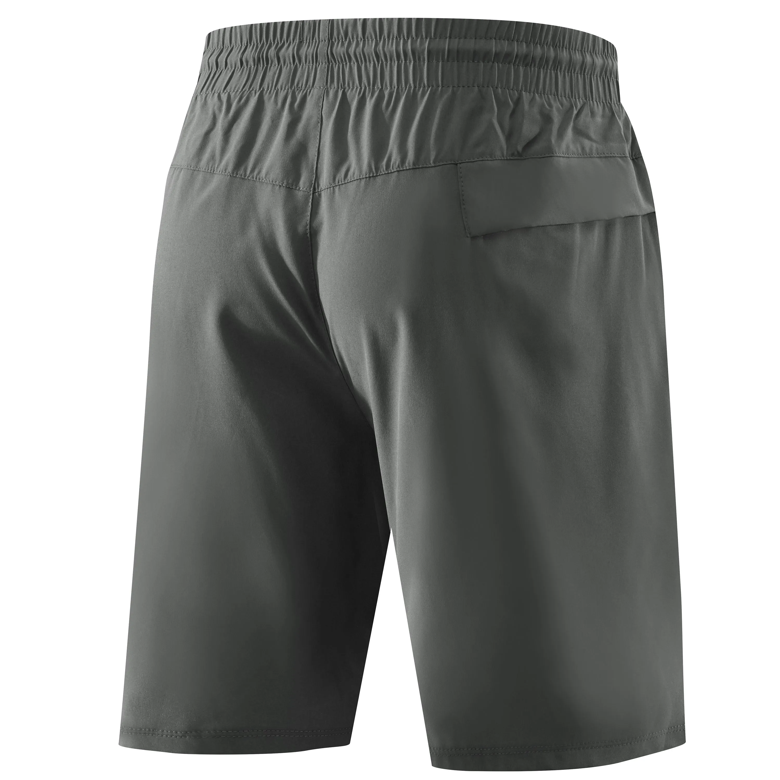 PEPEPEACOCK Men's Athletic Running Shorts with Pockets and Zip Front Pocket