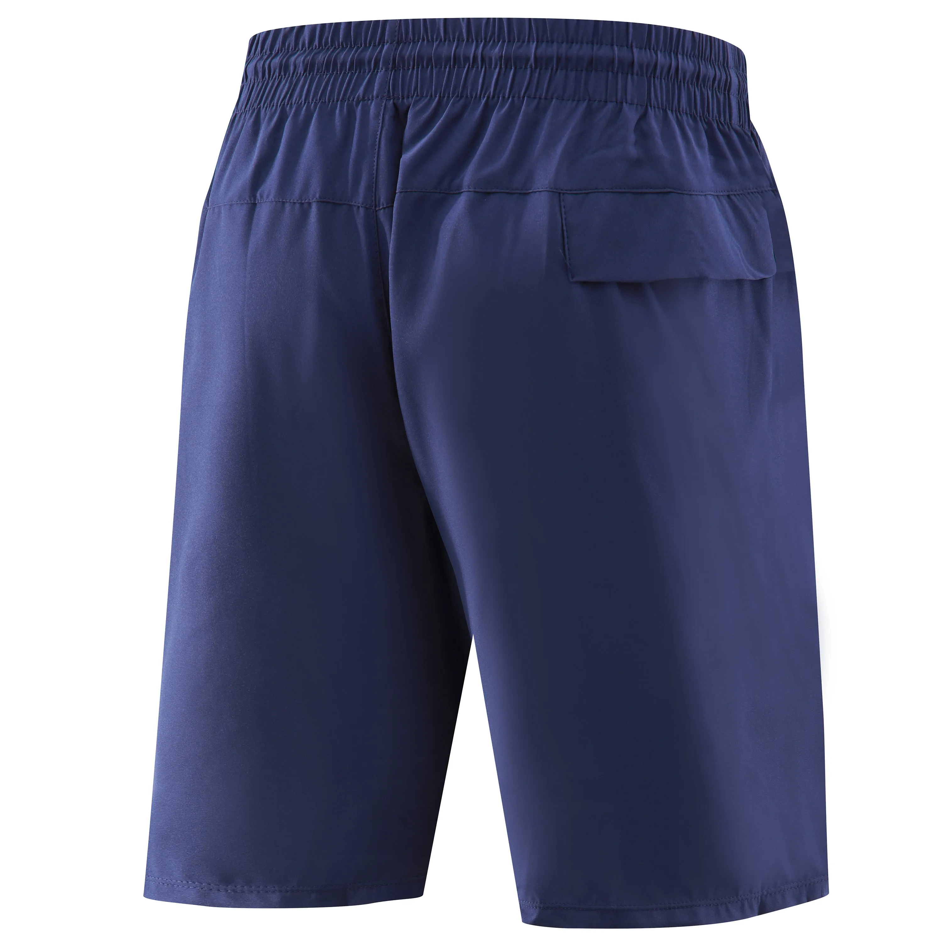 PEPEPEACOCK Men's Athletic Running Shorts with Pockets and Zip Front Pocket