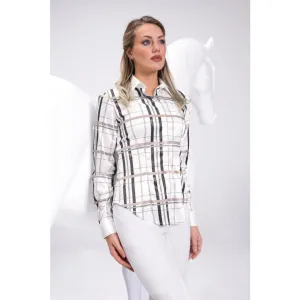 Pikeur Ladies Blouse Ulm White Check