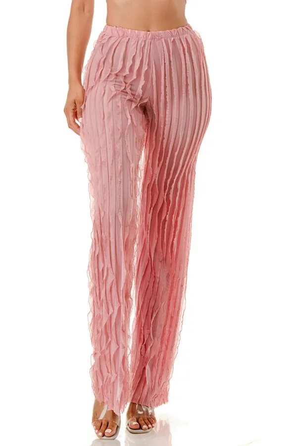 "Fall For You" Sheer Pants