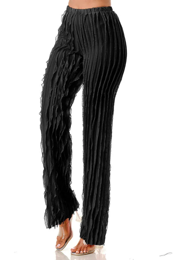 "Fall For You" Sheer Pants