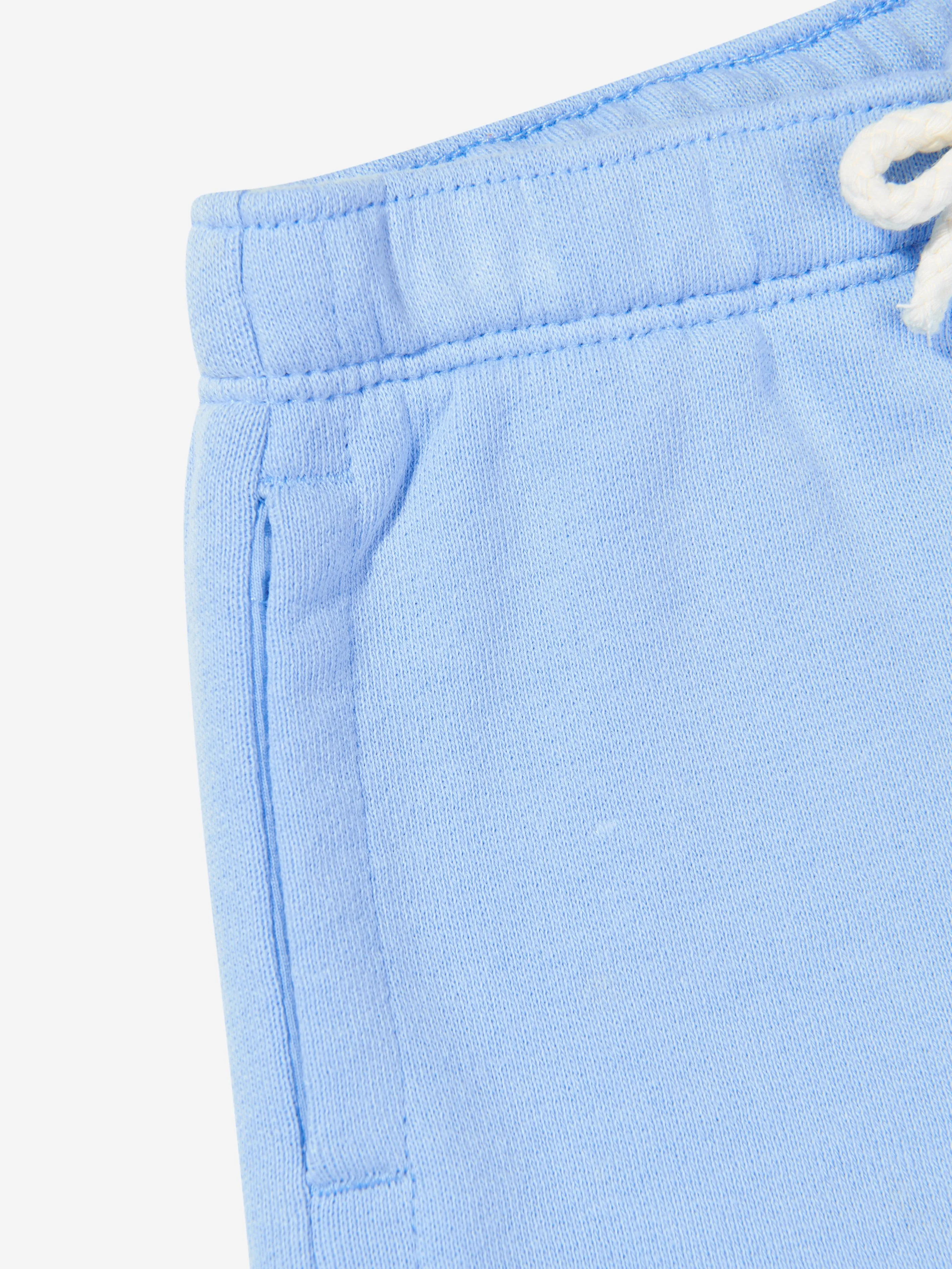 Ralph Lauren Girls Prepster Logo Shorts in Blue