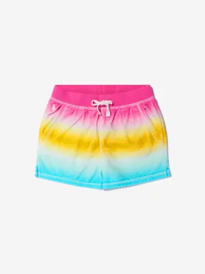 Ralph Lauren Girls Terry Tie Dye Towelling Swimwear Coverup Shorts