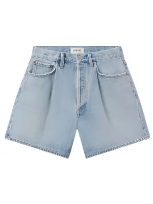 Rhoda Pleated A-line Short in Raft