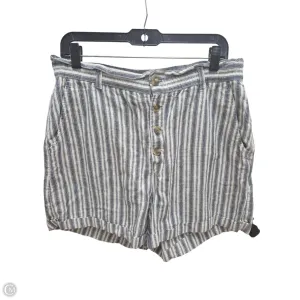Shorts By Gap In Striped Pattern, Size: 14