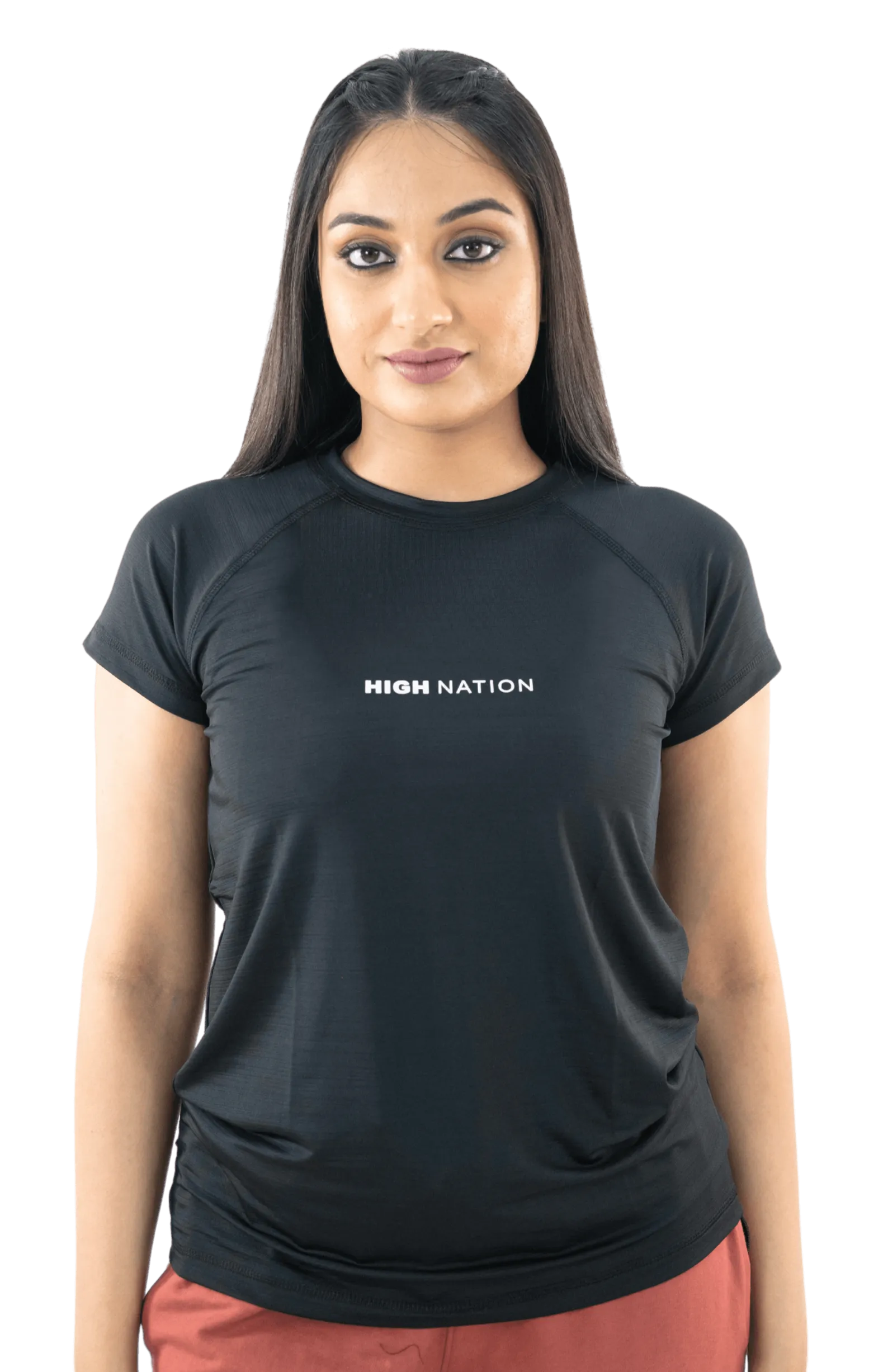 SOuLL Active Black Half Sleeves T-Shirt