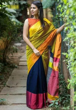 Stylish Handloom Cotton Silk Saree's