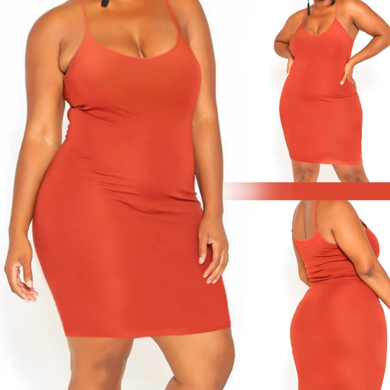 TastyHottie - 2-Pack: Mystery Deal: Ladies Seamless Long Poly Camisole Dress