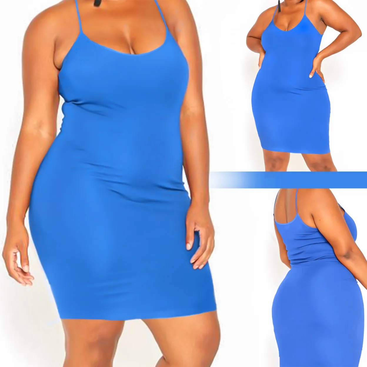 TastyHottie - 2-Pack: Mystery Deal: Ladies Seamless Long Poly Camisole Dress