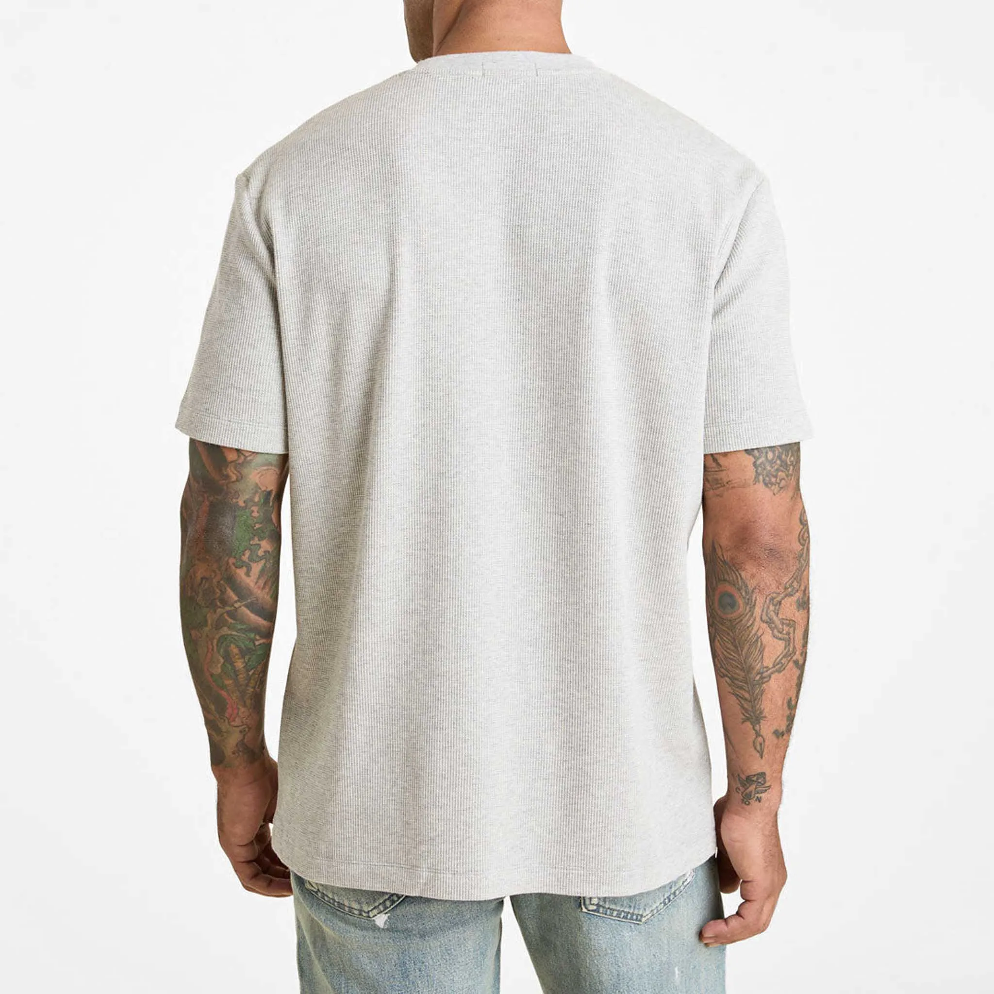 Waffle T-Shirt | Heather Grey
