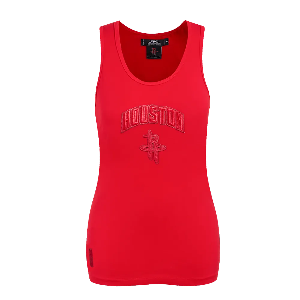Women's Houston Rockets Pro Standard Triple Tonal Racerback Tank Top