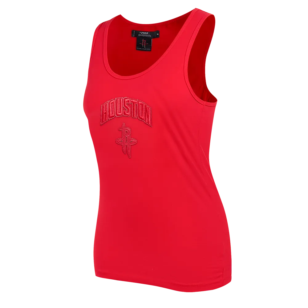 Women's Houston Rockets Pro Standard Triple Tonal Racerback Tank Top