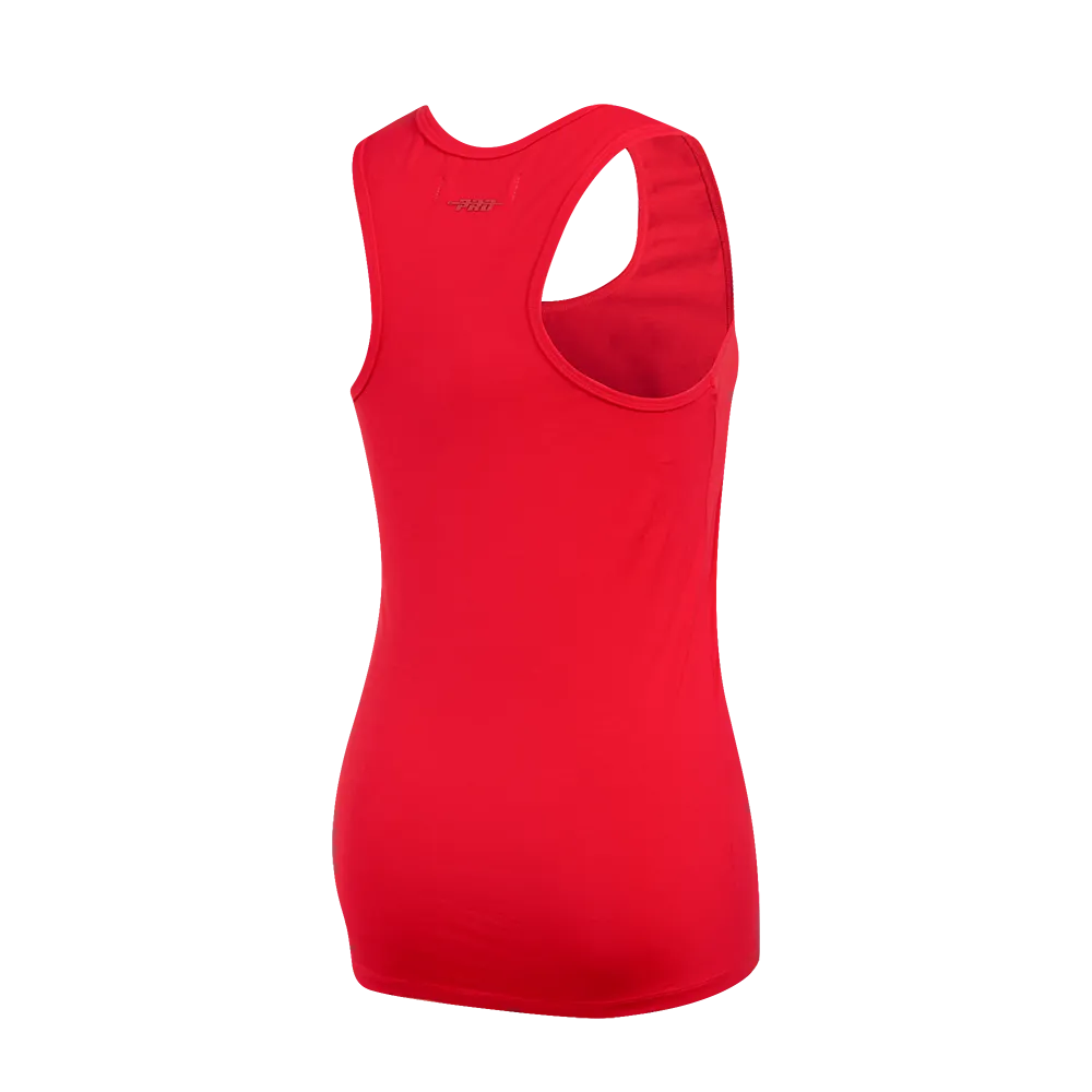 Women's Houston Rockets Pro Standard Triple Tonal Racerback Tank Top