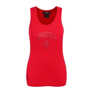 Women's Houston Rockets Pro Standard Triple Tonal Racerback Tank Top