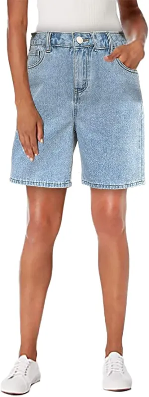Womens Jean Shorts High Waisted Summer 2025 Stretch Cropped Bermuda Shorts Trendy Casual Denim Shorts Loose Fit Jorts